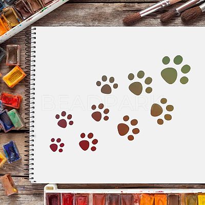 Large Plastic Reusable Drawing Painting Stencils Templates DIY-WH0202-038-1