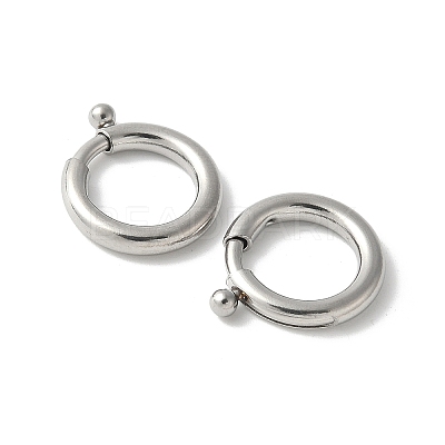 316 Surgical Stainless Steel Spring Gate Rings STAS-H234-06P-04-1