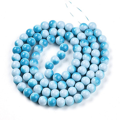 Baking Paint Glass Beads X1-DGLA-N012-10mm-05-1