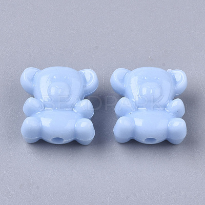 Opaque Acrylic Beads MACR-N008-05-1