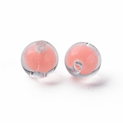 Transparent Acrylic Beads TACR-S152-15A-1