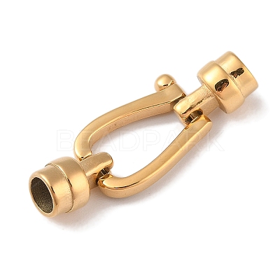 Ion Plating(IP) 304 Stainless Steel Cord Locks STAS-C109-25G-1