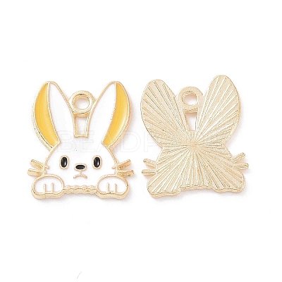 Alloy Enamel Pendants PALLOY-D015-08-1