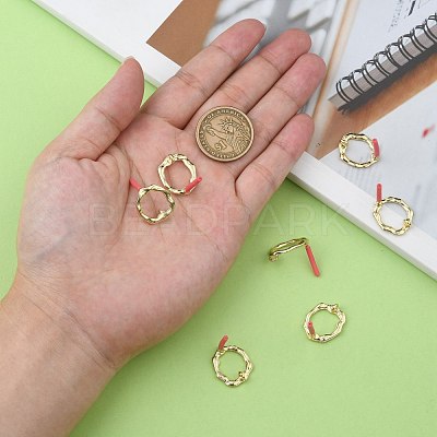 Alloy Stud Earring Findings X-PALLOY-S121-70-1