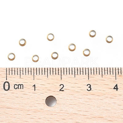 Ion Plating(IP) 304 Stainless Steel Spacer Beads X-STAS-L222-42A-G-1