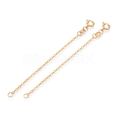 Brass Cable Chain Extender KK-ZX024-34G-C-1