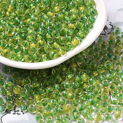 Transparent Glass Round Seed Beads X1-SEED-B001-05A-04-1