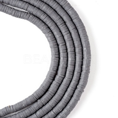 Handmade Polymer Clay Beads Strands CLAY-R089-6mm-Q062-1