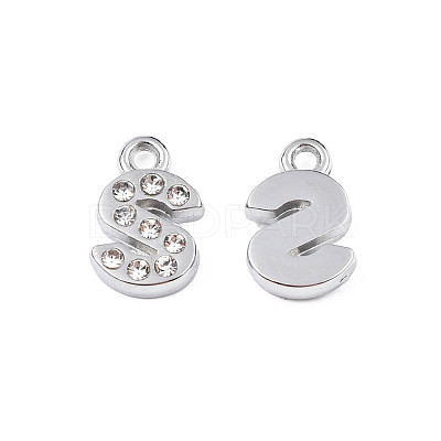 304 Stainless Steel Charms STAS-N095-137S-1