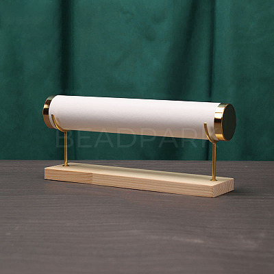 PU Letaher T Bar Bracelet Holder Stand BDIS-F004-01-1