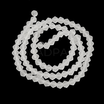 Imitate Austrian Crystal Frosted Glass Beads Strands LS-GLAA-F029-TM3mm-B13-1