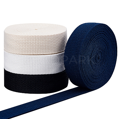 4 Rolls 4 Colors Polyester Ribbon OCOR-PH0001-72-1