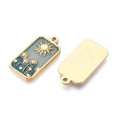 304 Stainless Steel Pendants STAS-N109-150A-G-1