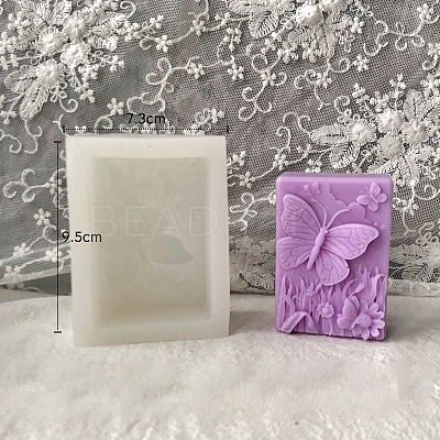 Rectangle/Oval Food Grade Silicone Candle Molds PW-WG93387-02-1