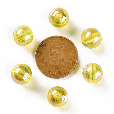 Transparent Acrylic Beads MACR-S370-B10mm-717-1