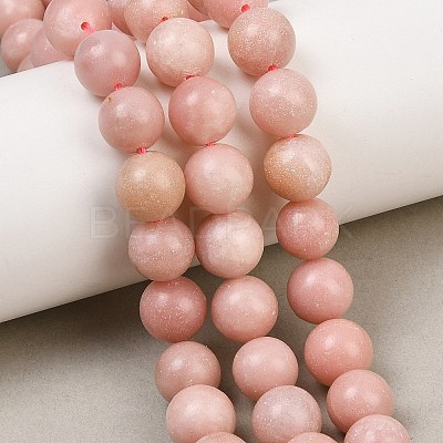 Natural Pink Opal Beads Strands G-G772-02-B-1
