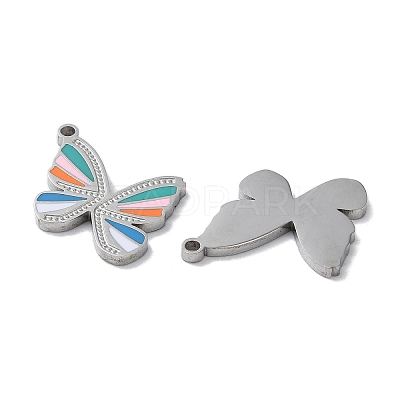 304 Stainless Steel Pendants STAS-C083-02P-02-1