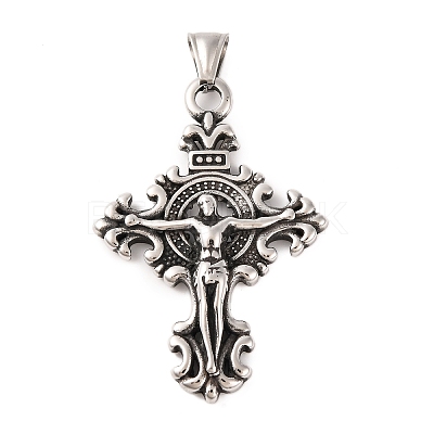 316 Surgical Stainless Steel Big Pendants STAS-Z073-44AS-1