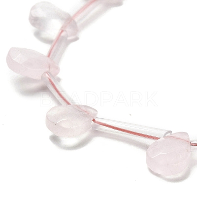 Natural Rose Quartz Beads Strands G-Q167-A05-01-1