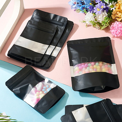 18Pcs 3 Styles PE Resealable Bags with Window OPP-TAD0001-01D-1