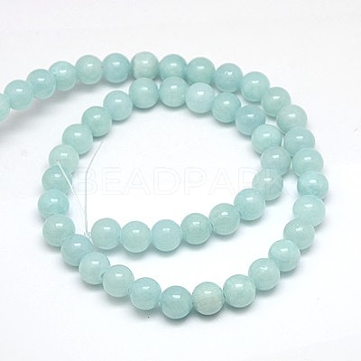 Natural Yellow Jade Beads Strands G-G598-4mm-YXS-20-1