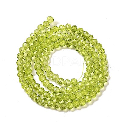Transparent Baking Paint Glass Beads Strands LS-DGLA-A034-T4mm-D05-1