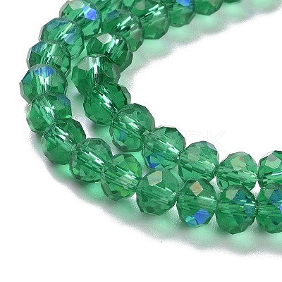 Electroplate Glass Beads Strands EGLA-A034-T3mm-L12-1
