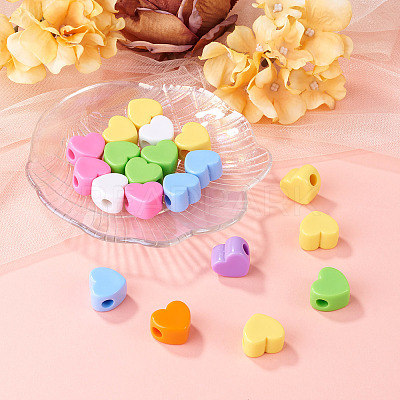 Acrylic European Beads MACR-TAC0001-28A-1