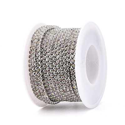 Iron Rhinestone Cup Chains CH-T006-01A-02-1