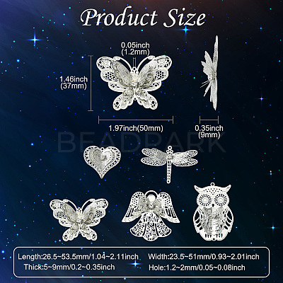10Pcs 5 Styles DIY Jewelry Making Findings Kits DIY-CJ0002-84-1