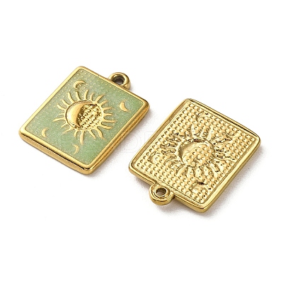 304 Stainless Steel Pendants STAS-A124-17C-G-1