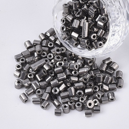 6/0 Two Cut Glass Seed Beads SEED-S033-03B-04-1