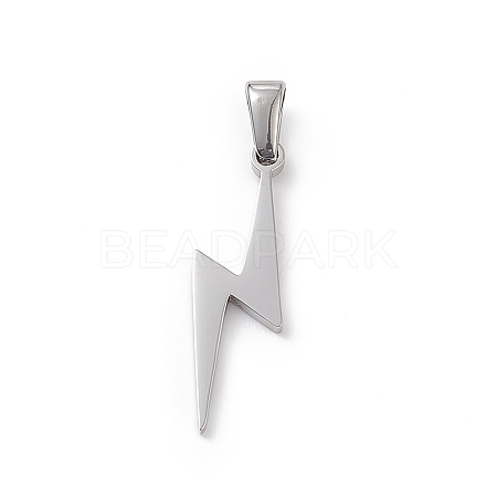 Non-Tarnish 304 Stainless Steel Pendants STAS-G284-24P-1