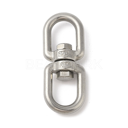 Non-Tarnish 304 Stainless Steel 8 Shape Swivel Clasps STAS-S127-03P-05-1