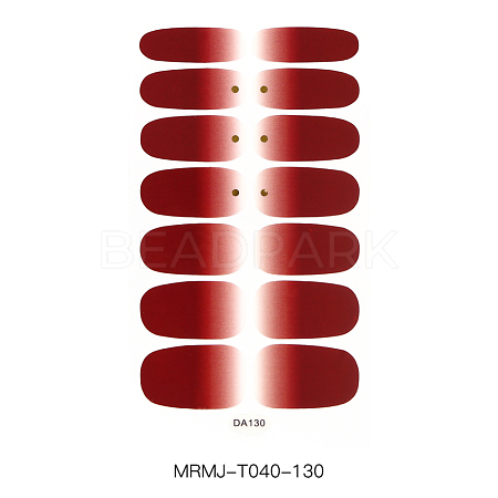 Full Cover Nail Art Stickers MRMJ-T040-130-1