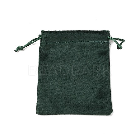 Velvet Jewelry Drawstring Storage Pouches ABAG-P013-02B-05-1