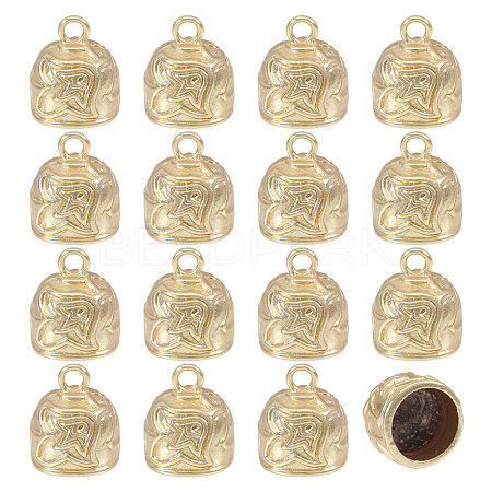 16Pcs Tibetan Style Alloy Cord Ends TIBEP-CA0010-24MG-1