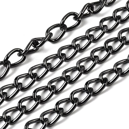 Aluminium Twisted Curb Chains CHA-K001-06B-1