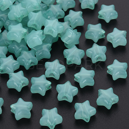 Imitation Jelly Acrylic Beads MACR-S373-45-E02-1
