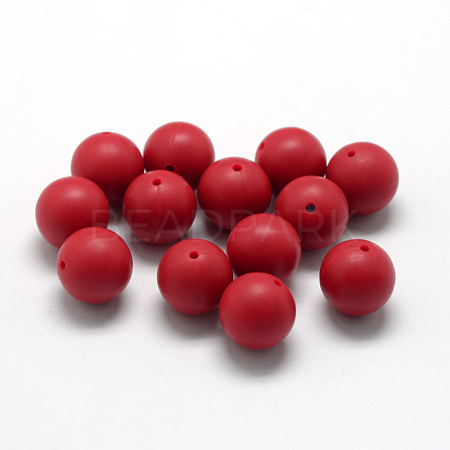 Food Grade Eco-Friendly Silicone Beads X-SIL-R008D-04-1