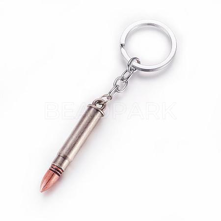Alloy Pointed Keychain KEYC-P036-18AS-1