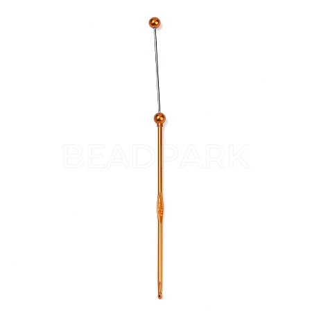 DIY Alloy Beadable Crochet Hooks LS-AJEW-A064-02C-1