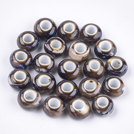Handmade Porcelain Beads PORC-S498-05A-1