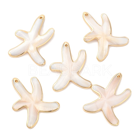 Natural Freshwater Shell Pendants SHEL-F007-23-1