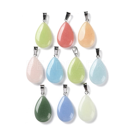 Synthetic Noctilucent Stone/Luminous Stone Pendants G-Z054-06B-1