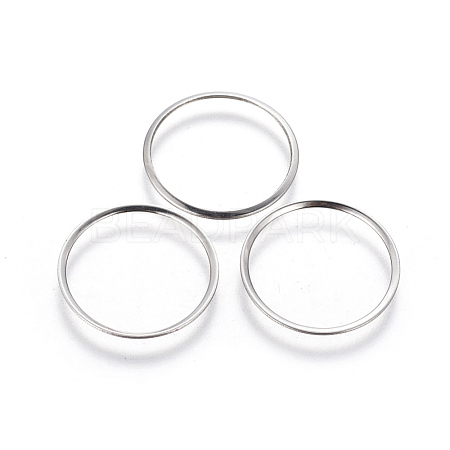 Tarnish Resistant 304 Stainless Steel Linking Rings STAS-G192-04P-1