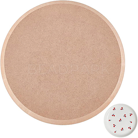 Round Pottery Tools Ceramic Plate Forming Mold DIY-WH0056-07B-1