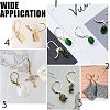 PVD Vacuum Plating 304 Stainless Steel Leverback Earring Findings STAS-UN0018-12G-6