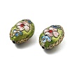 Handmade Cloisonne Beads CLB-Q002-09C-2