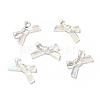 Transparent Acrylic Beads MACR-C009-08-1